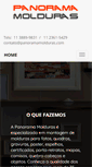 Mobile Screenshot of panoramamolduras.com