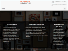 Tablet Screenshot of panoramamolduras.com